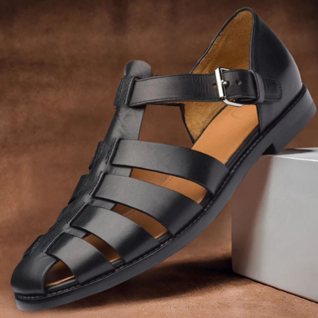 Sommersandalen aus Leder von Valery