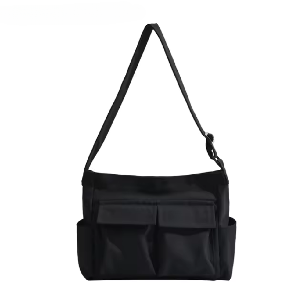 Krohn-e | Schultertasche mit Faltendesign