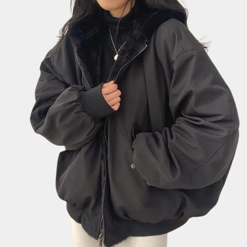 Stilvolle, warme Winterjacke für Damen von Nina