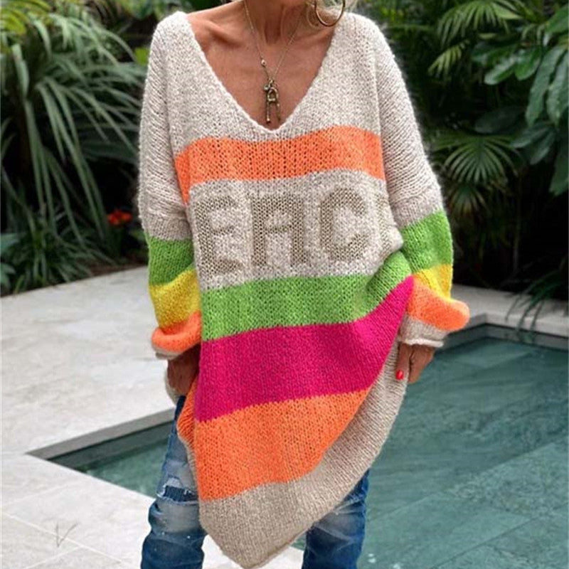 Marta Pullover: Bunt, friedlich, fröhlich