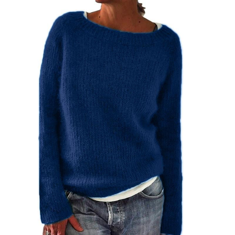 Nina: Hochwertiger Designer-Pullover aus Strick für anspruchsvolle Kundinnen
