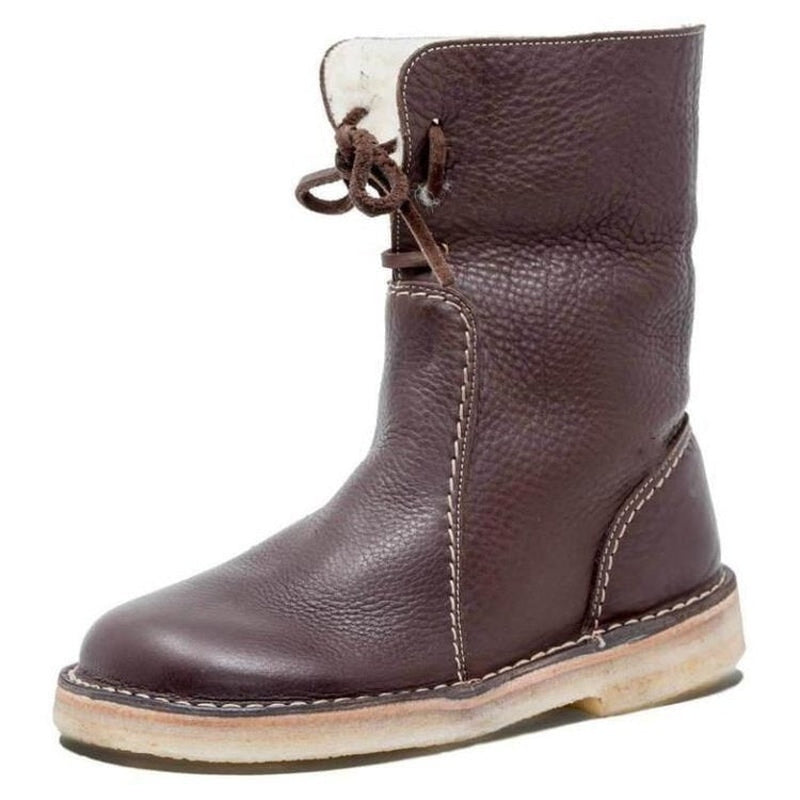 Stilvolle, wasserdichte Lena Stiefel mit weichem Wollfutter