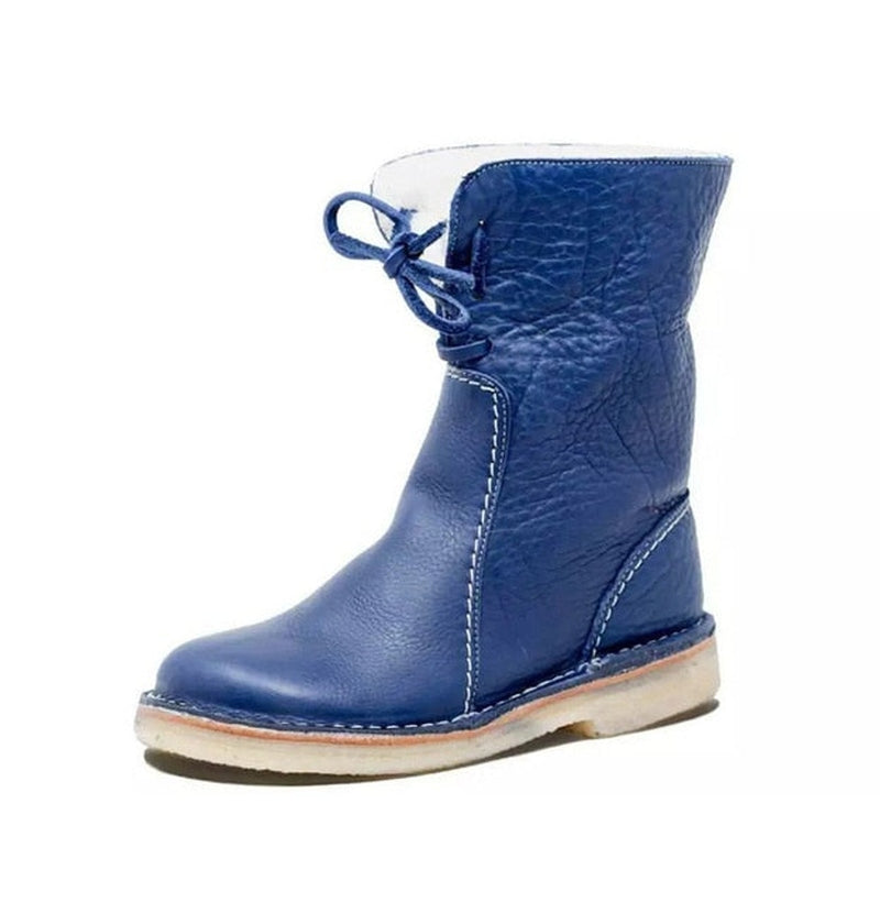 Stilvolle, wasserdichte Lena Stiefel mit weichem Wollfutter