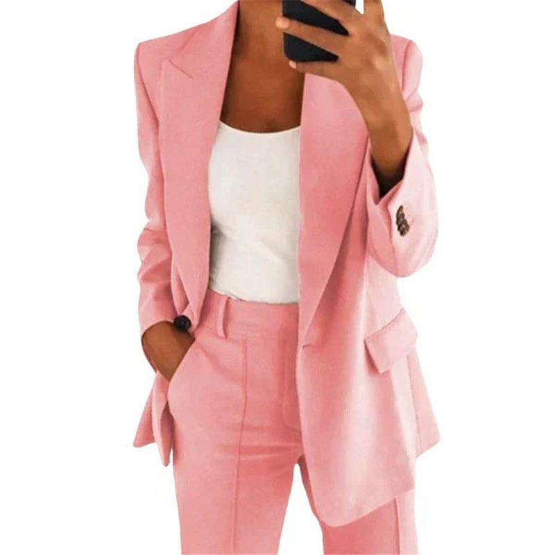 Damen Blazer-Set Laura: Elegante Jacke und Hose