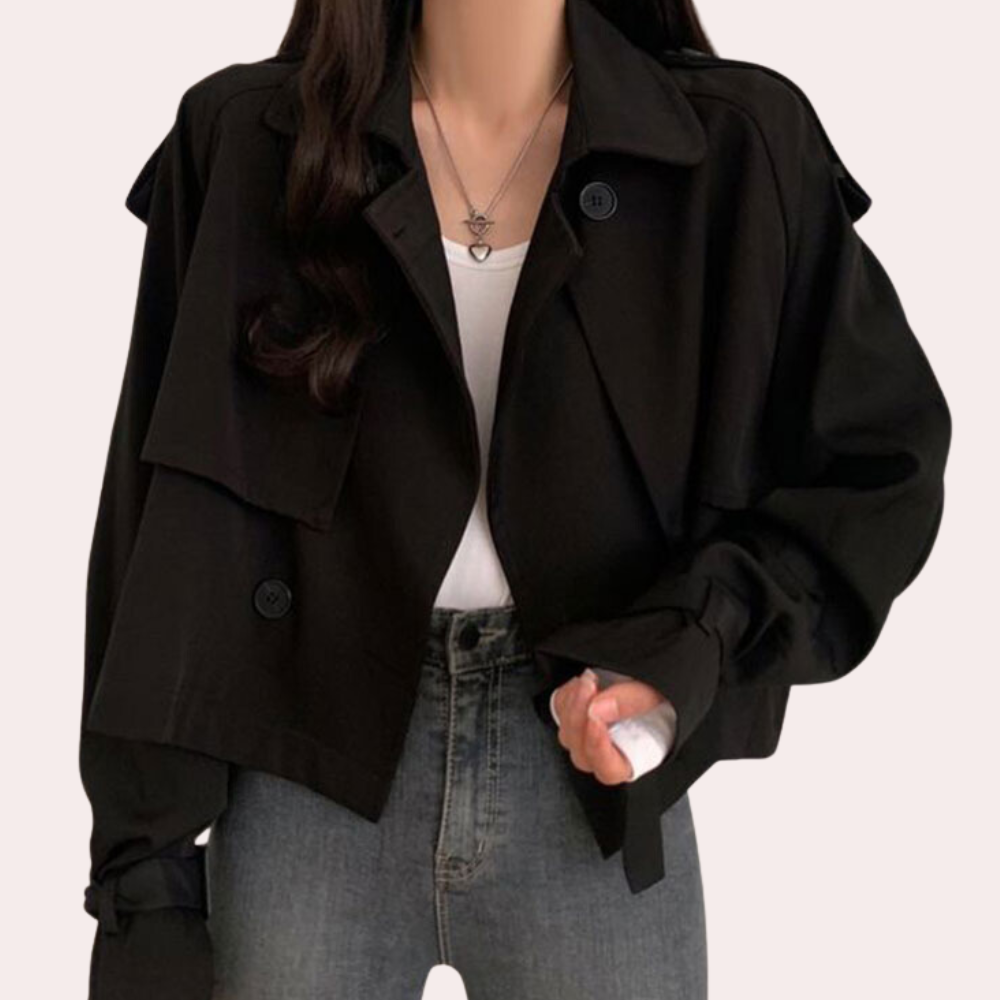 Krohn-e | Kurzer Damenmantel mit modernem Look