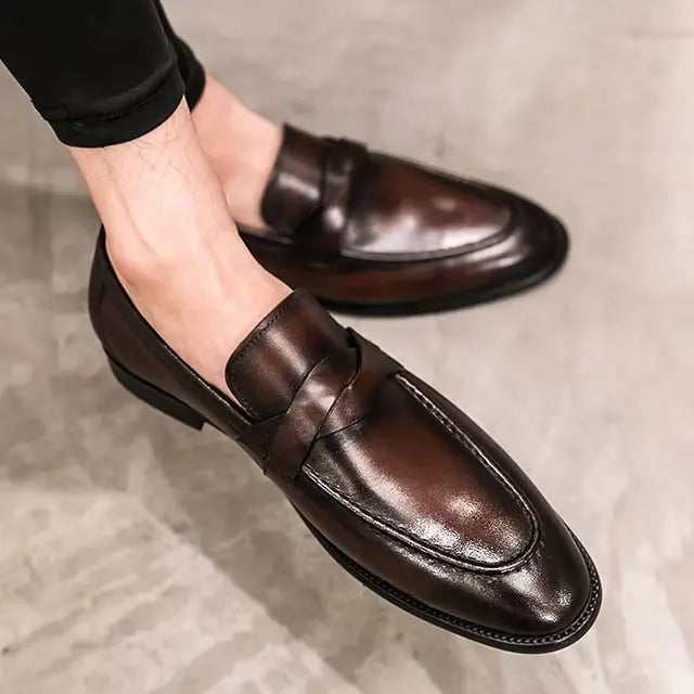 RoyalGent Vintage Oxford Loafers
