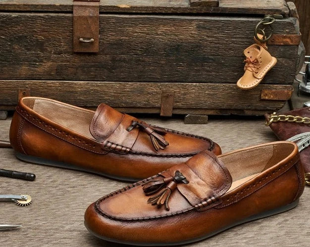 Klassische Bentley Lederschuhe