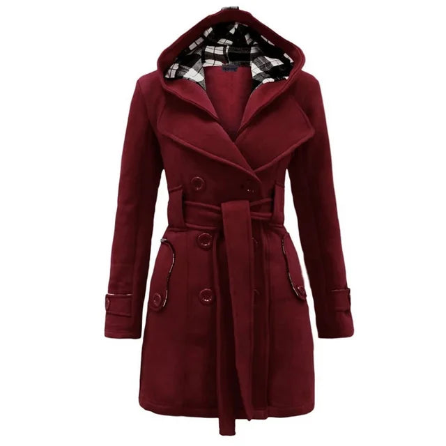 Krohn-e | Damen Regen Trenchcoat