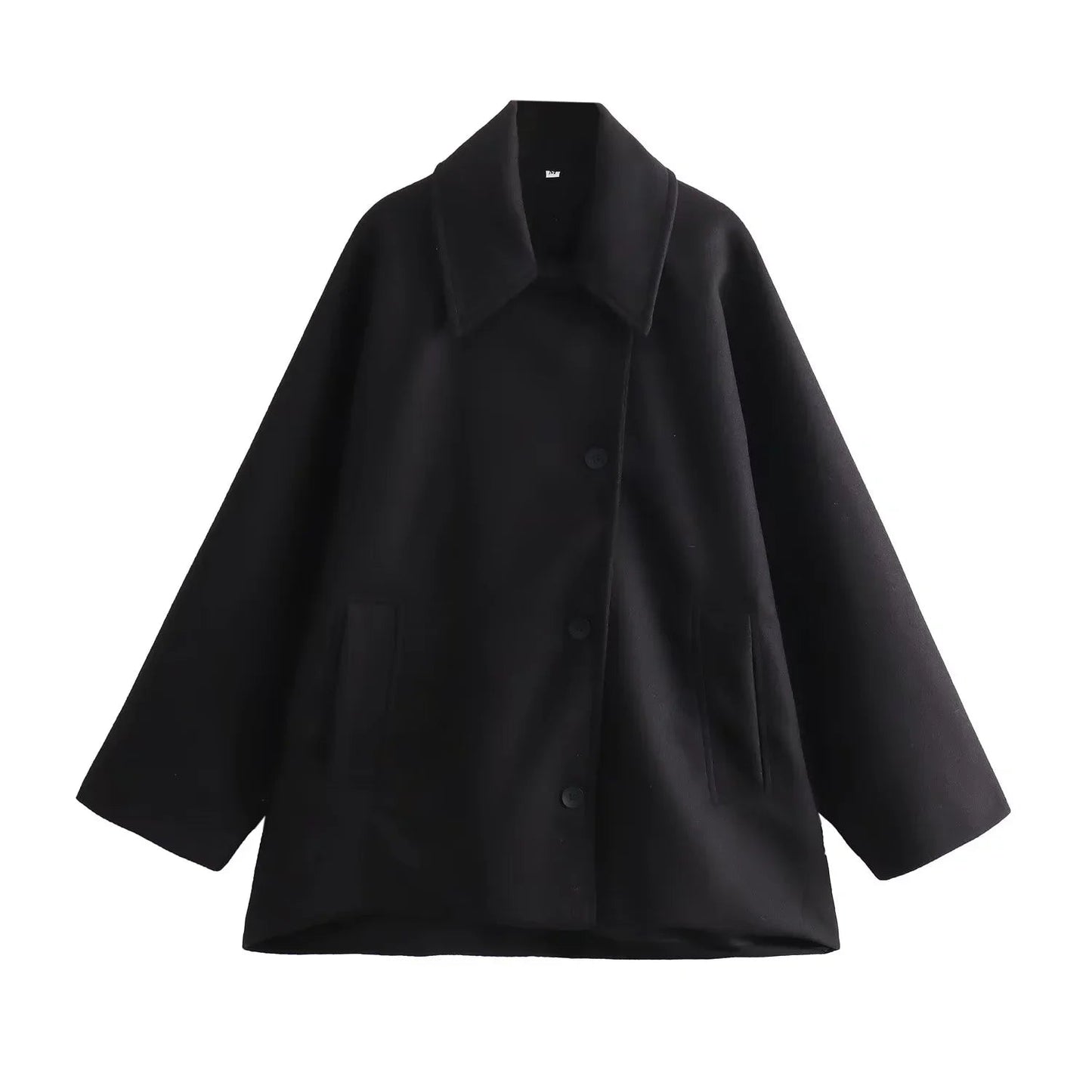 Krohn-e | Damen Warmer Übergröße Mantel Gemütlicher Winterstil mit Langen Ärmeln