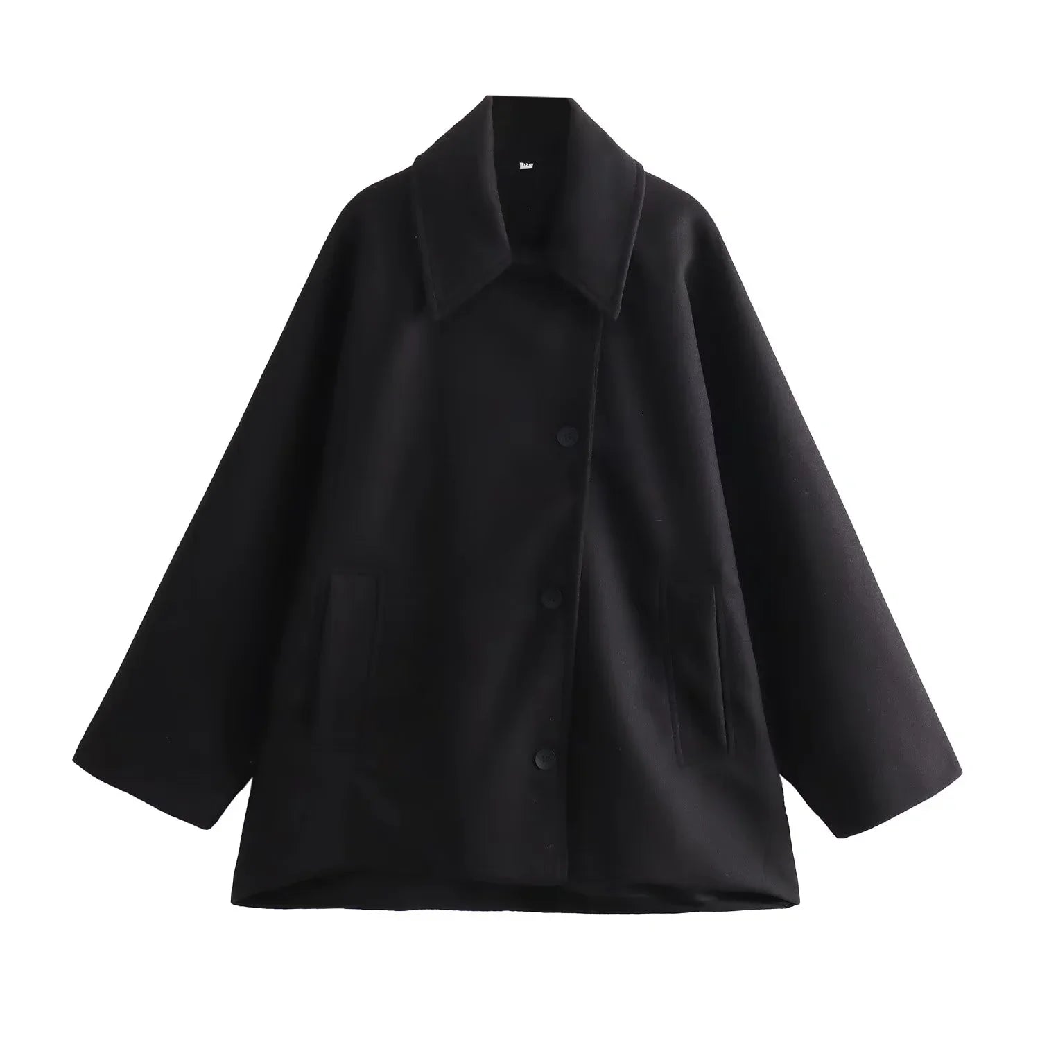 Krohn-e | Damen Warmer Übergröße Mantel Gemütlicher Winterstil mit Langen Ärmeln