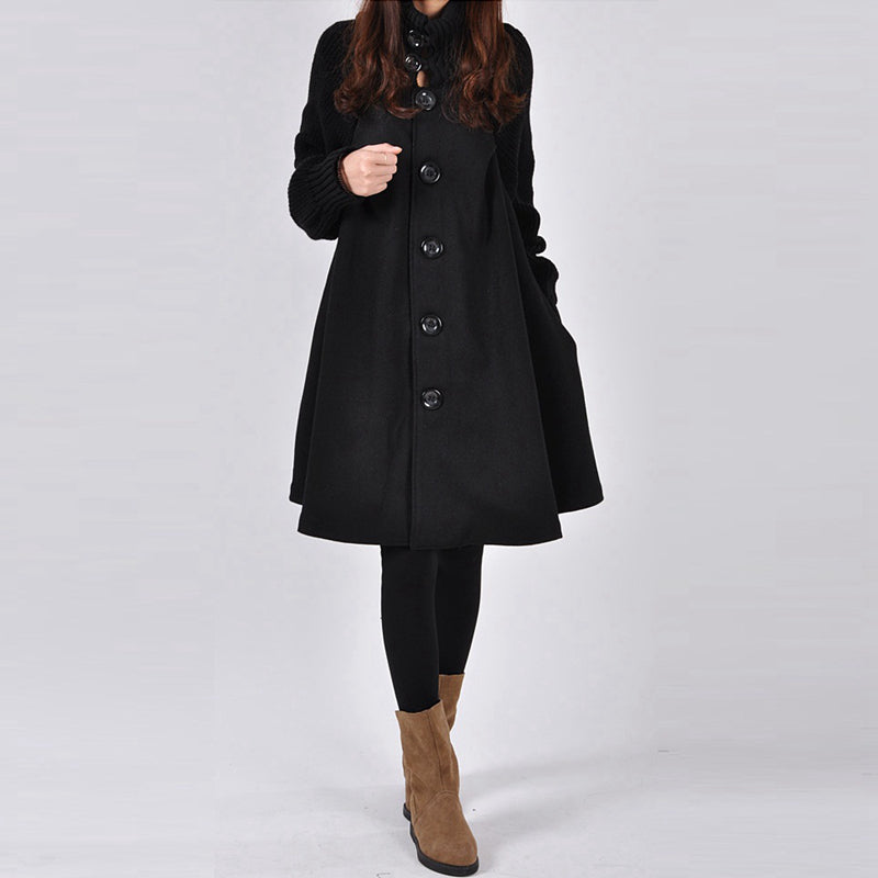 Krohn-e | Eleganter und vielseitiger langer Mantel
