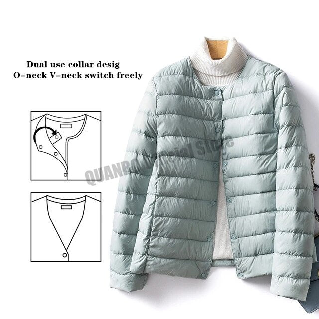 Krohn-e | Kuschelige Damen Jacke Warm