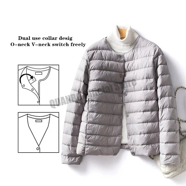 Krohn-e | Kuschelige Damen Jacke Warm