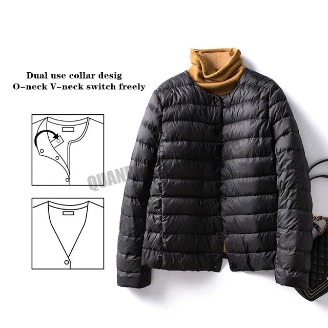 Krohn-e | Kuschelige Damen Jacke Warm
