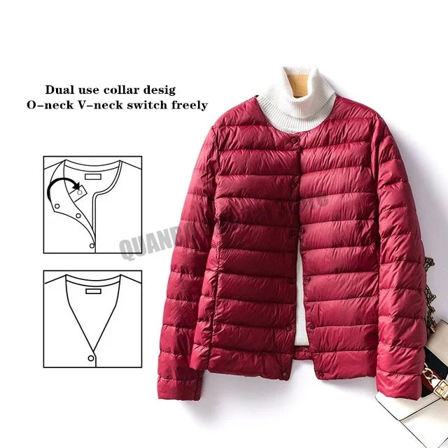 Krohn-e | Kuschelige Damen Jacke Warm