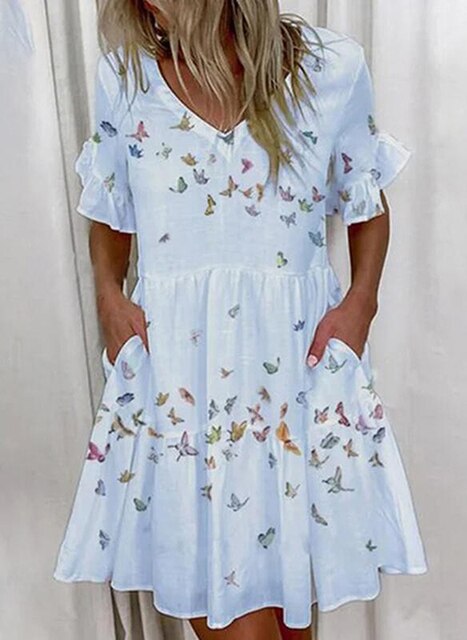 Elegantes Freizeitkleid Clara: Stilvolles Kleid für die Freizeit