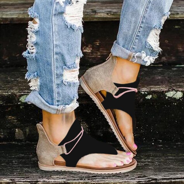 Orthopädische Sandalen aus EVA-Material, flach
