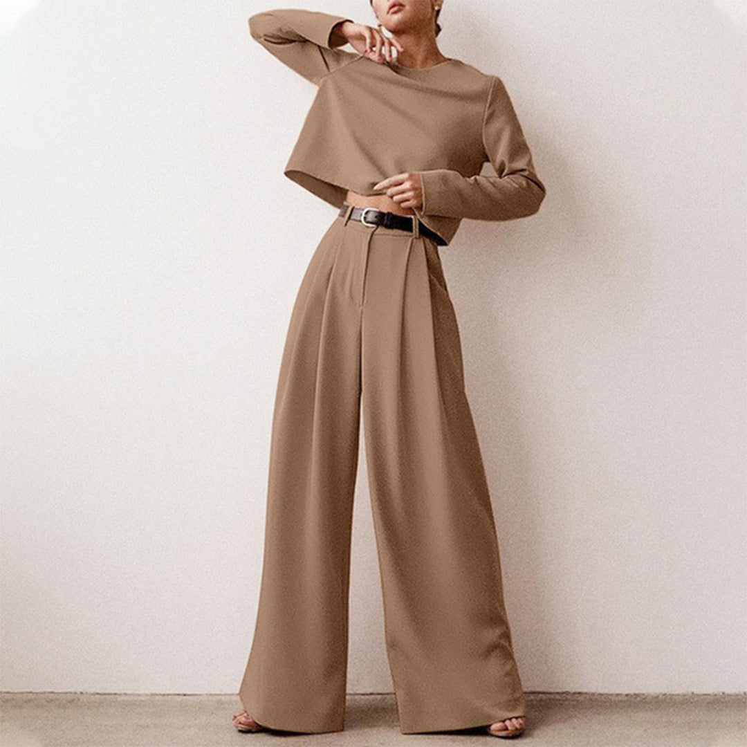 Krohn-e | Bequemes Damen Satz mit Eleganter Struktur