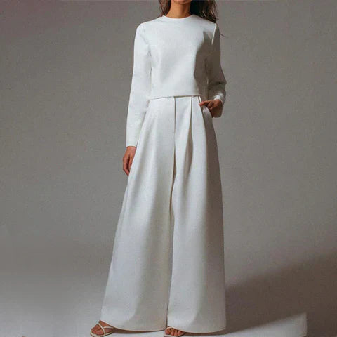 Krohn-e | Bequemes Damen Satz mit Eleganter Struktur