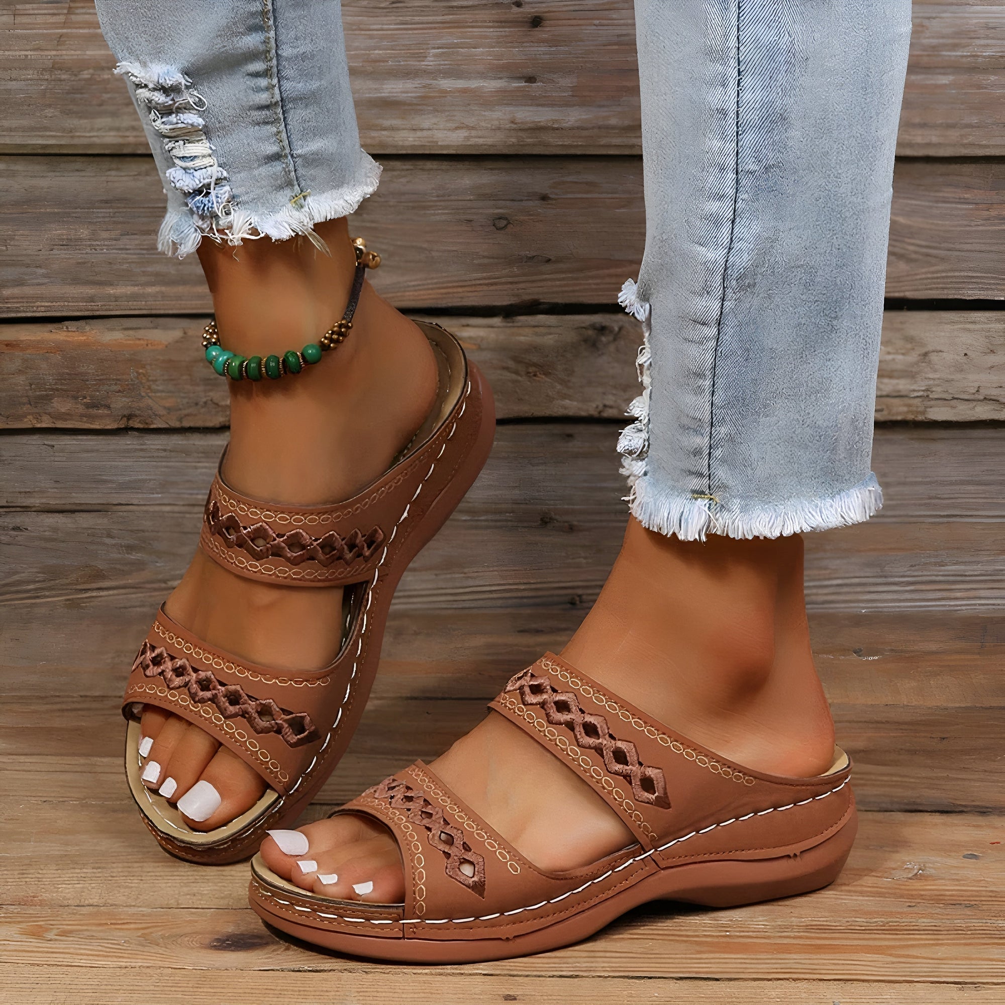 Komfortable und stylische orthopädische Sandalen für Damen