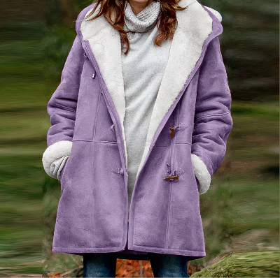 Krohn-e | Winter mit strukturierter Verarbeitung für Damen Ideal für die kalte Saison