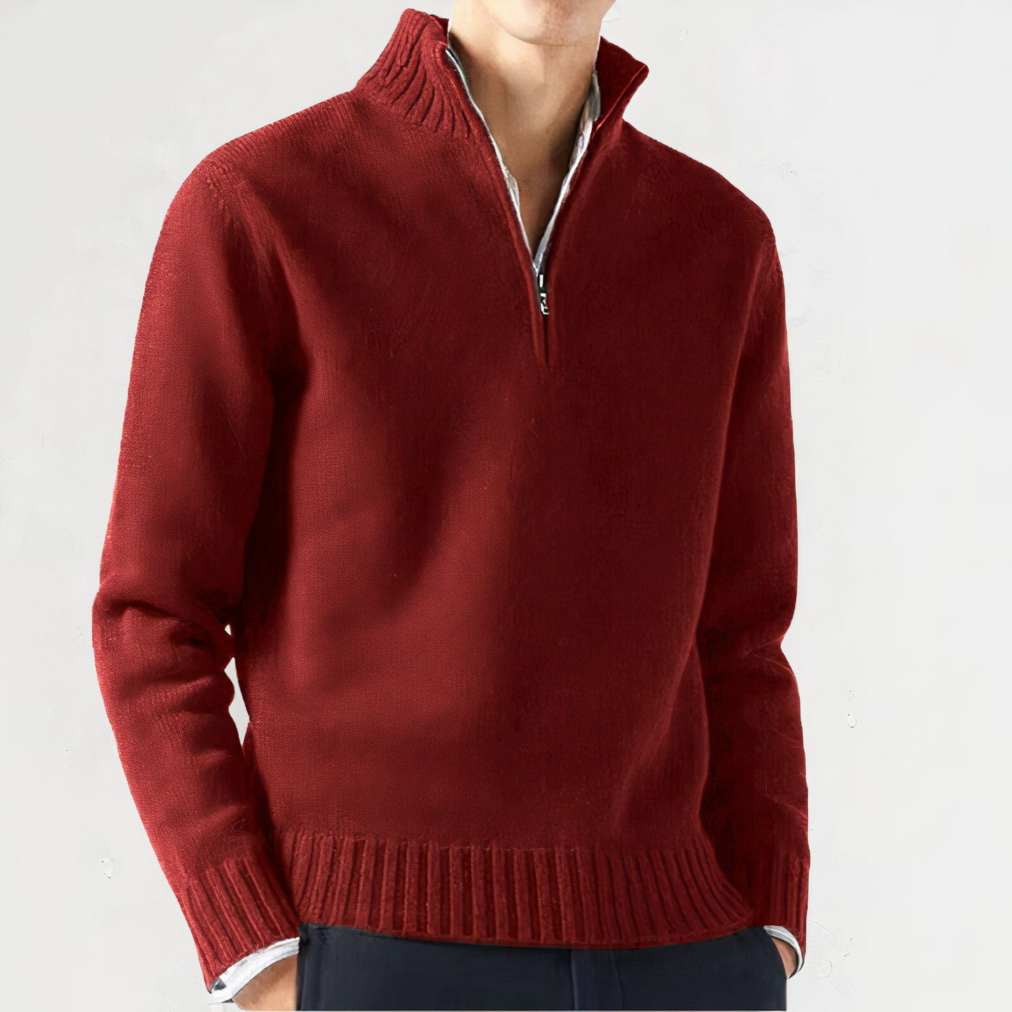 Wilbur Quarter-Zip Fleece Pullover
