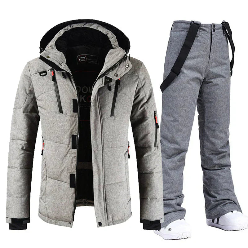 Herren Ski-Set: Wasser- und windabweisende Jacke und Hose
