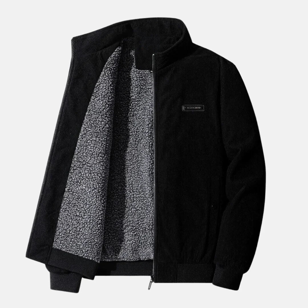 Krohn-e | Retro Cordura-Jacke für Männer | Lässig & vielseitig