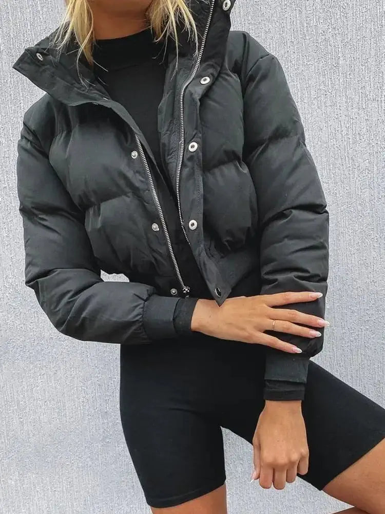 Krohn-e | Pufferjacke mit Hohem Kragen