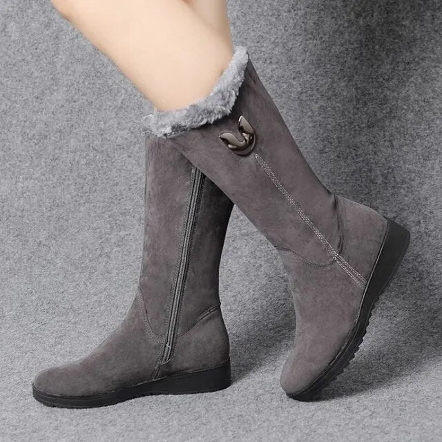 Krohn-e | Fleece-lined women's boots