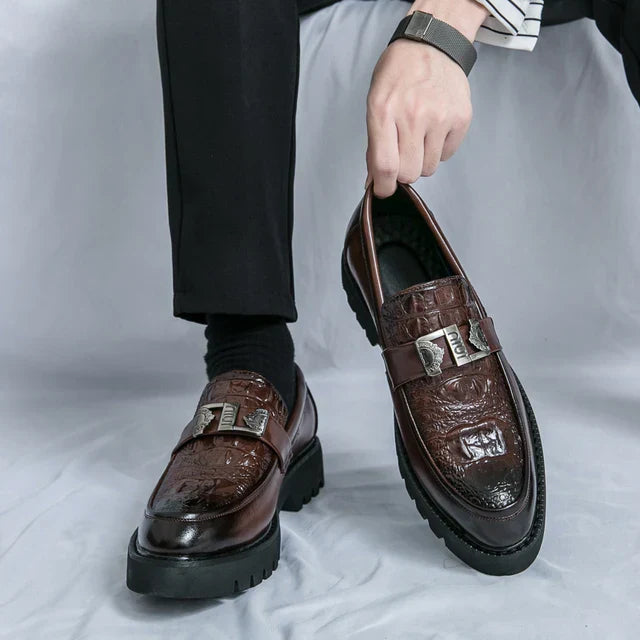 Herren-Slipper von ModaLux: Weiß, dicksolig, für Party & Business
