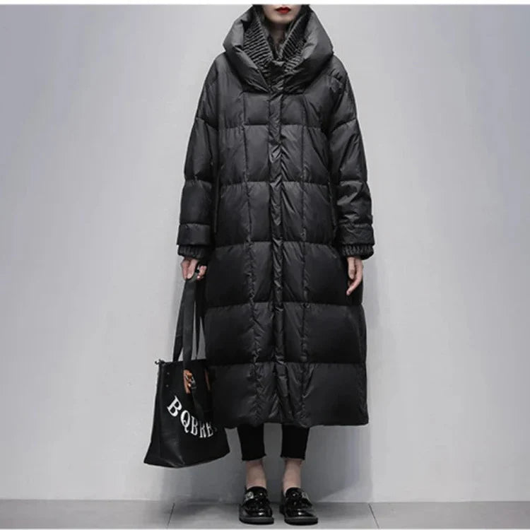 Krohn-e | Lange Winter Pufferjacke