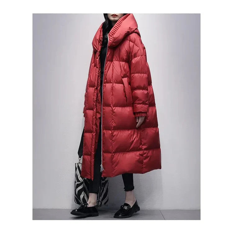 Krohn-e | Lange Winter Pufferjacke