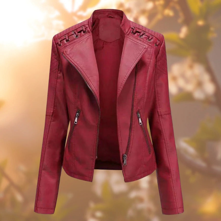 Krohn-e | Stylische und Zeitlose Damenlederjacke