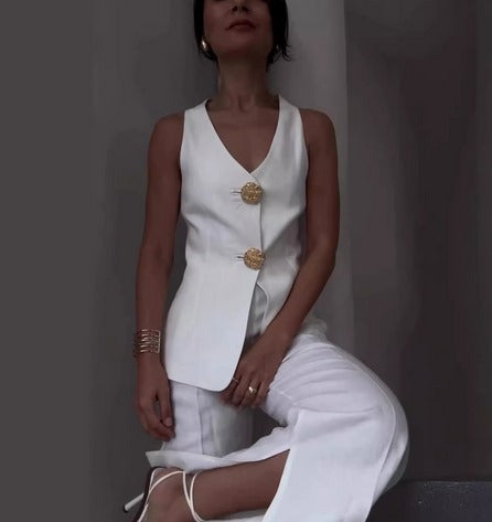 Avelena moderner Zweiteiler Anzug