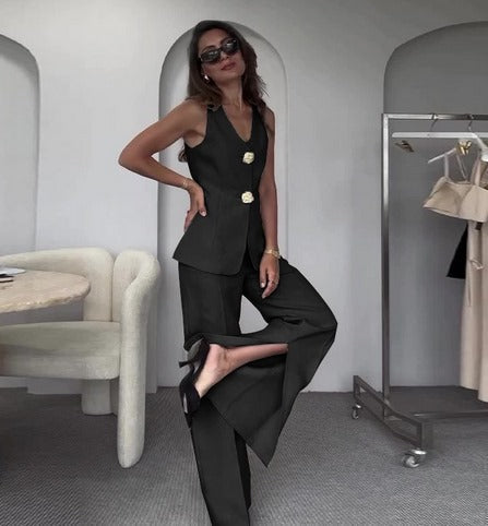 Avelena moderner Zweiteiler Anzug