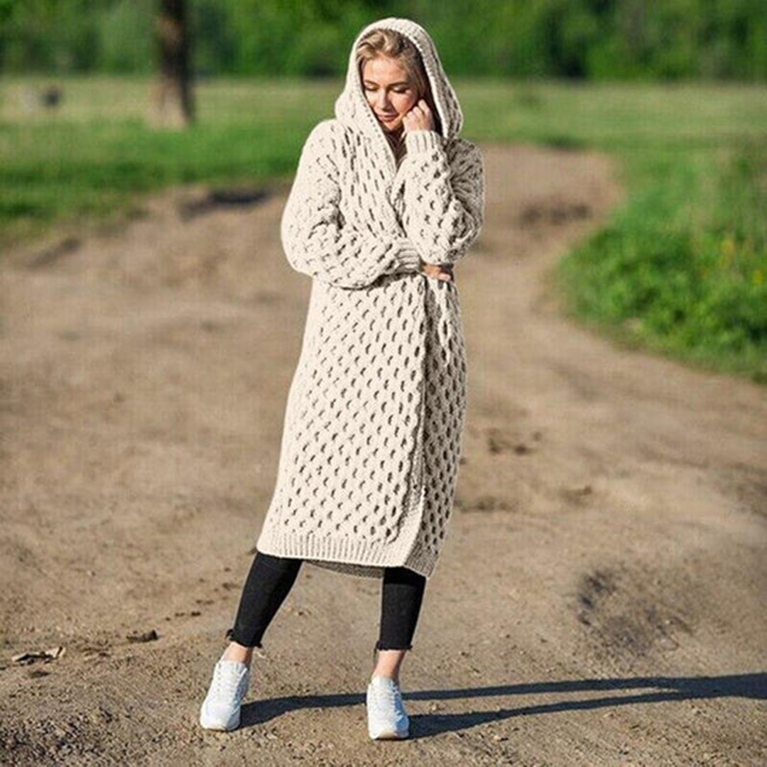 Krohn-e | Pullover mit Langem Cardigan