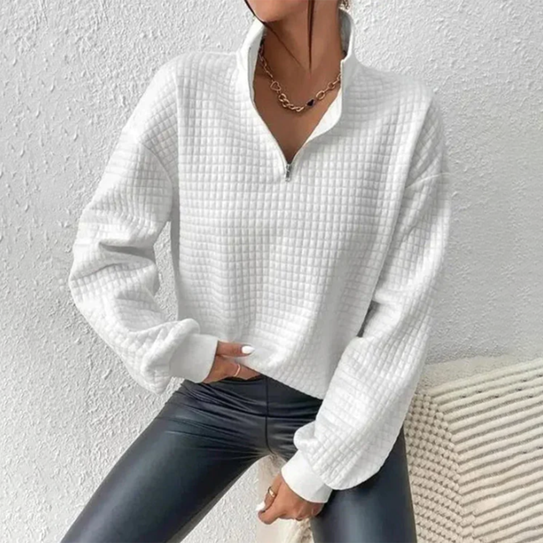 Krohn-e | Moderne Pullover Weiche Polyester Trendy und Bequem