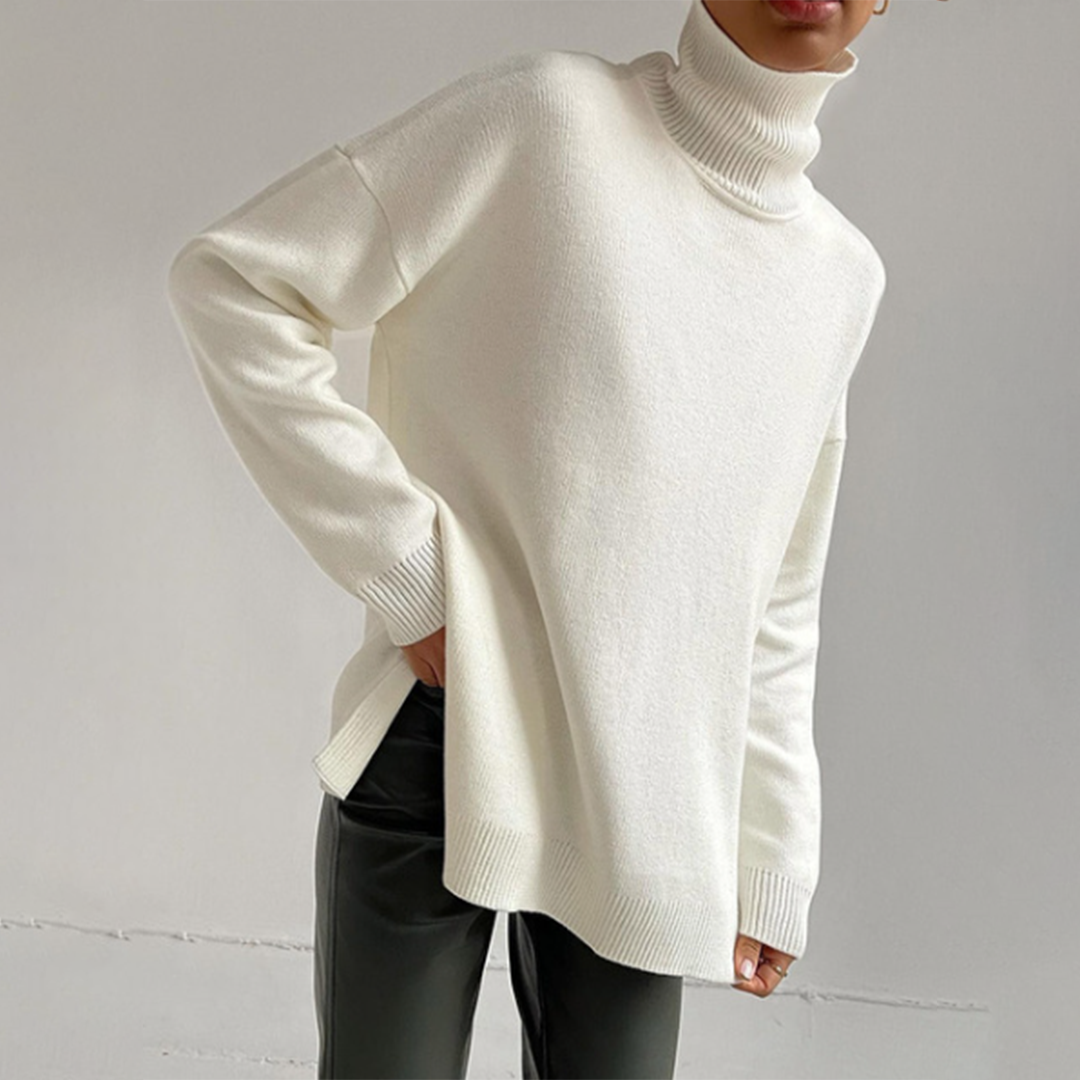 Schicker AALIYAH Pullover mit Seitenschlitz im Trend