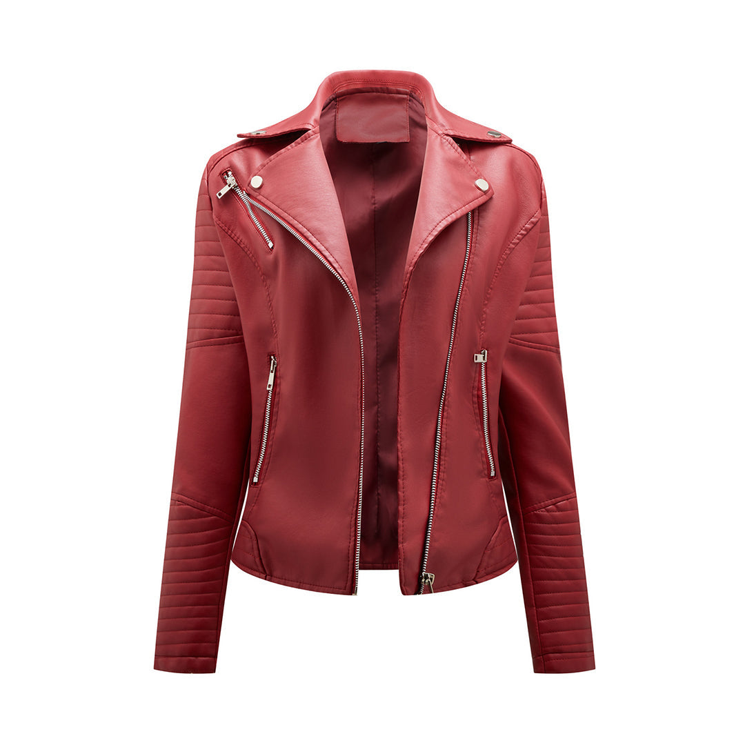 Krohn-e | Stilvolle Herbstlederjacke