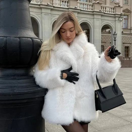 Krohn-e | Eleganter Mantel mit Zeitlosem Design für Frauen