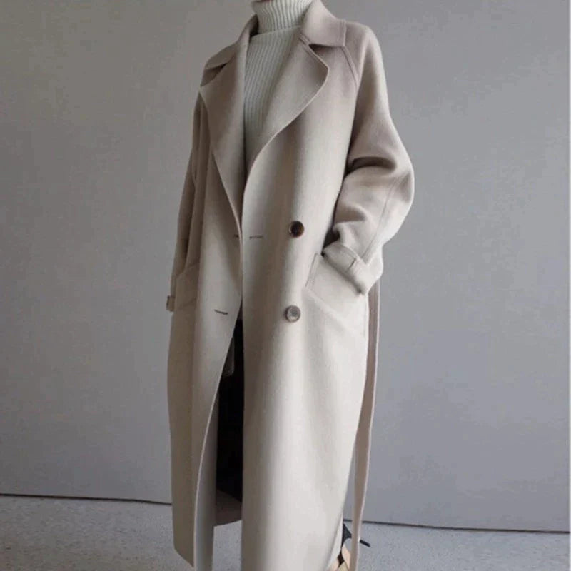 Isabelle™ Long Wool Coat