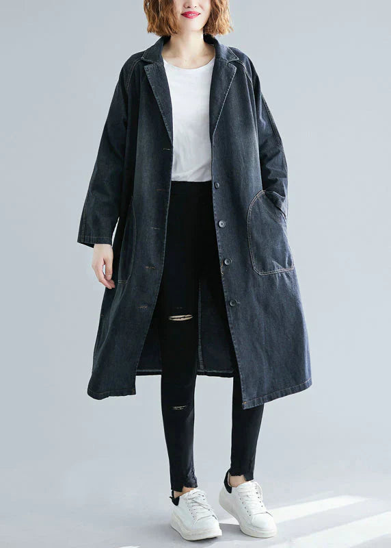 Krohn-e | Denim Trenchcoat