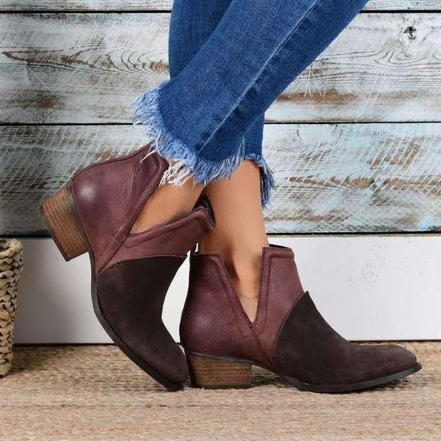 THILDA Damen Vintage Stiefel