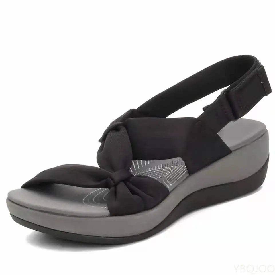 KROHN-E Damen Orthopädische Sandalen Beige Komfort