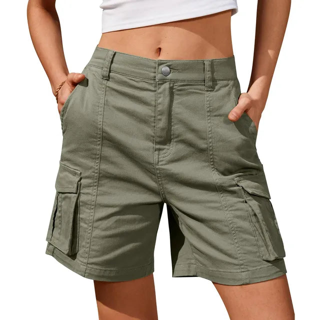 Tilda | Damen Cargo Shorts mit Cargotaschen Relaxed Fit