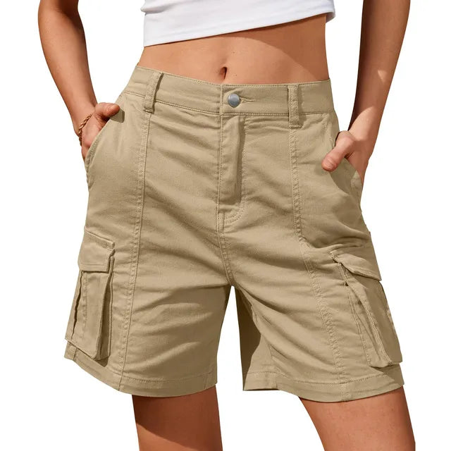 Tilda | Damen Cargo Shorts mit Cargotaschen Relaxed Fit