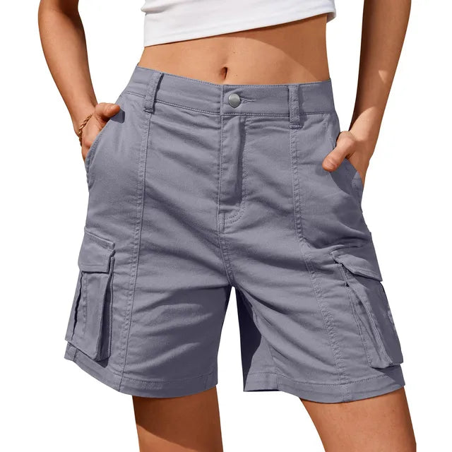 Tilda | Damen Cargo Shorts mit Cargotaschen Relaxed Fit