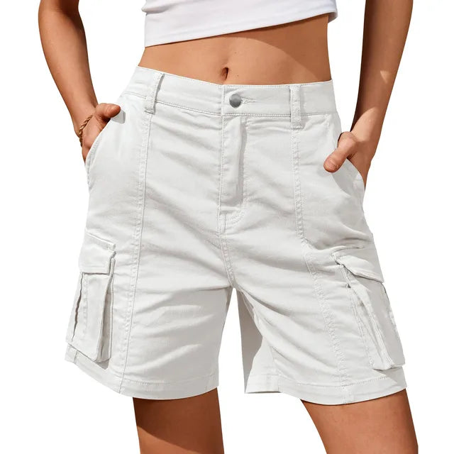 Tilda | Damen Cargo Shorts mit Cargotaschen Relaxed Fit
