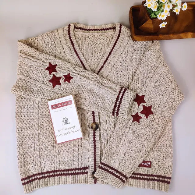 Krohn-e | Lässige und Bequeme Strickjacke